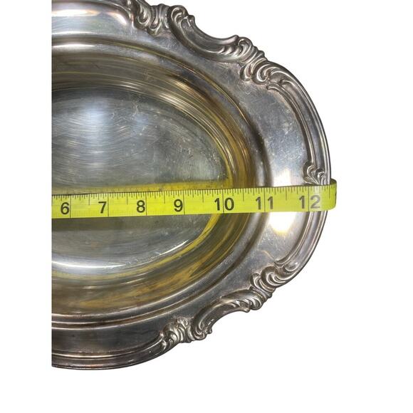 Vintage EP Gorham YC1762 Silverplated Serving Bowl Dish - Picture 5 of 8